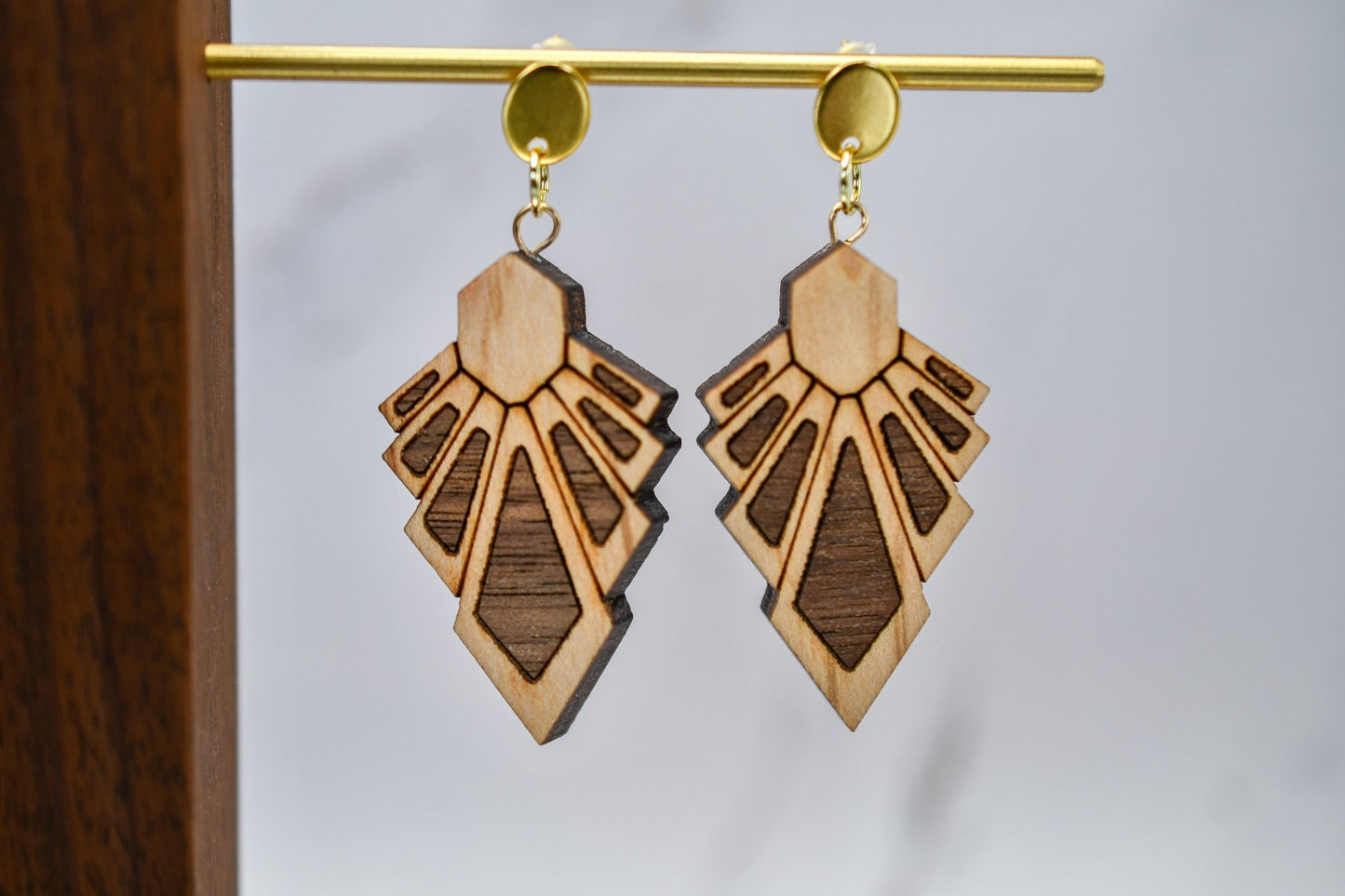 Art Deco Earrings - PRW Made -