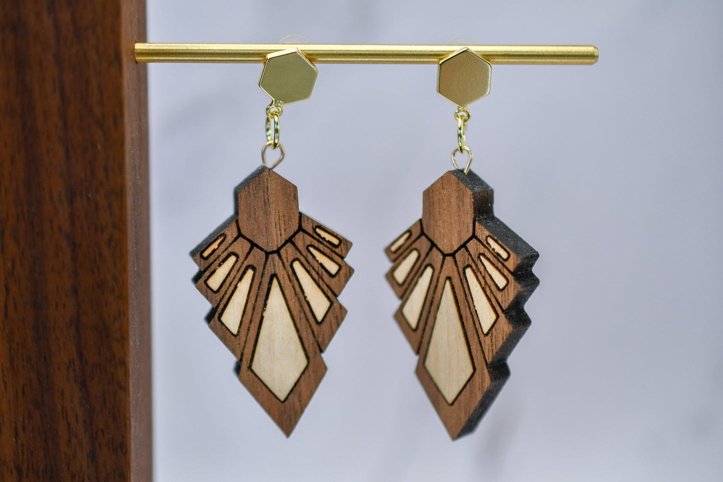 Art Deco Earrings - PRW Made -