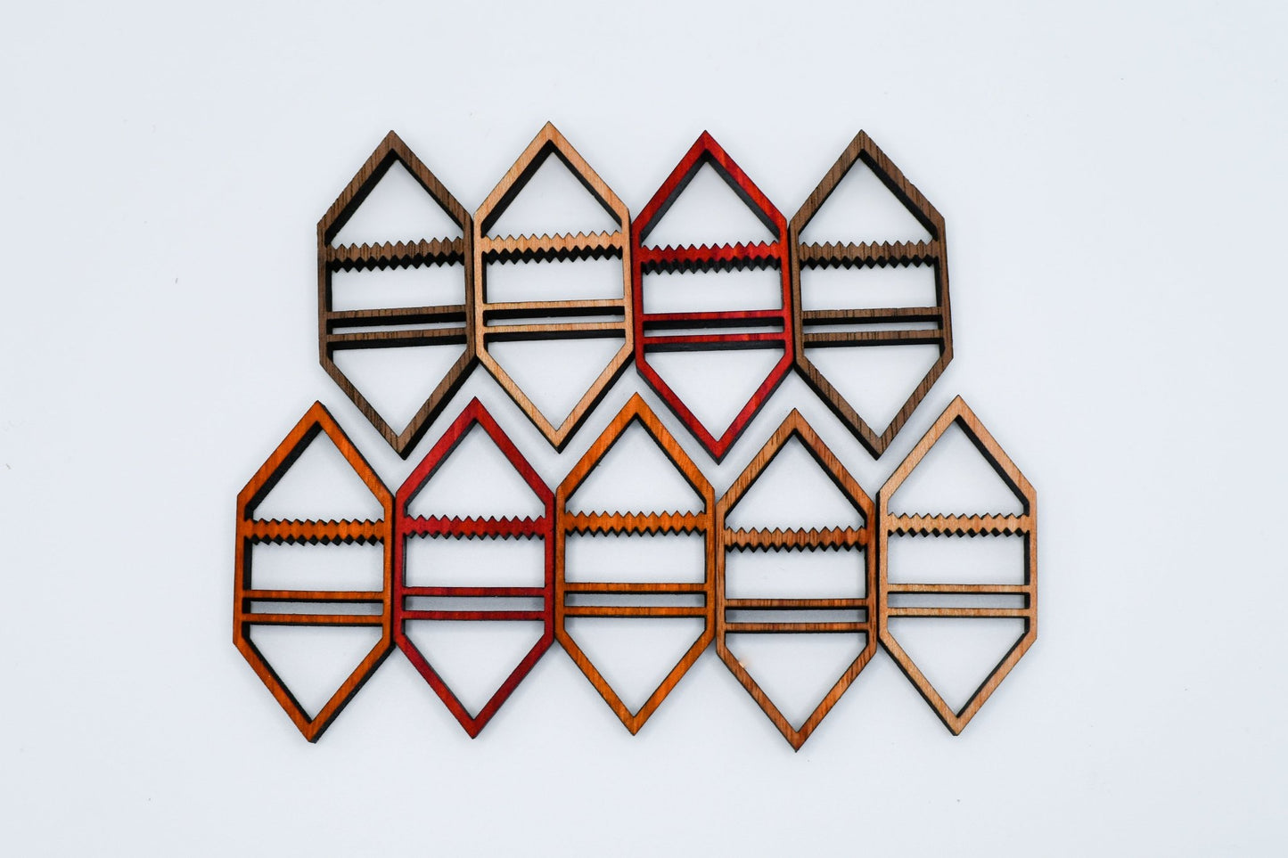 Hexagonal Earrings - PRW Made - Jewelry
