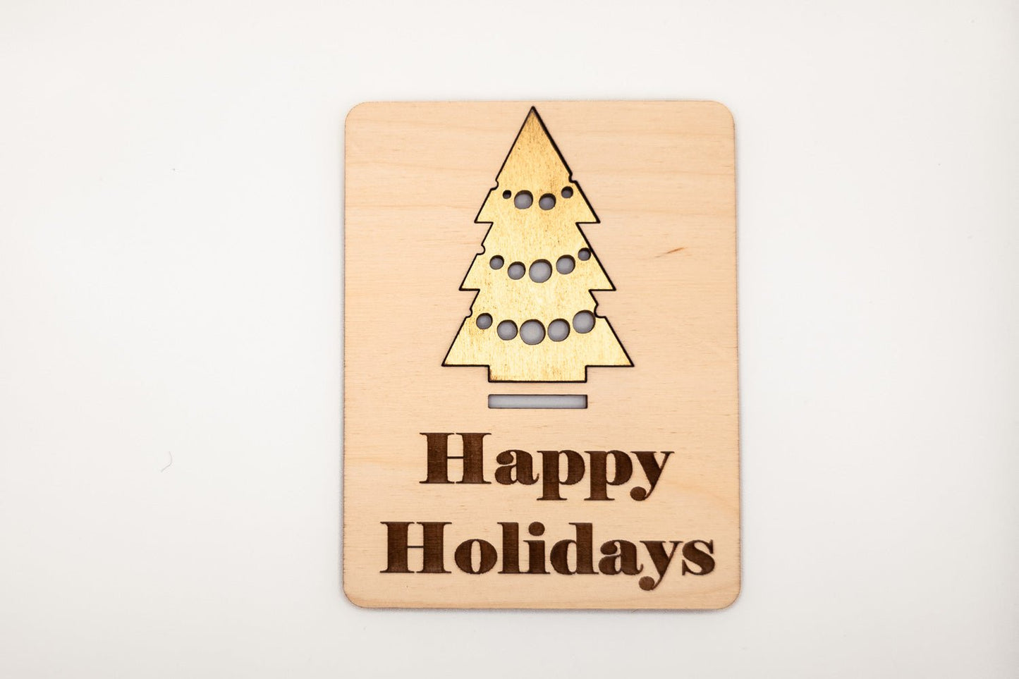 Wooden Greeting Cards - PRW Made - Greeting Card