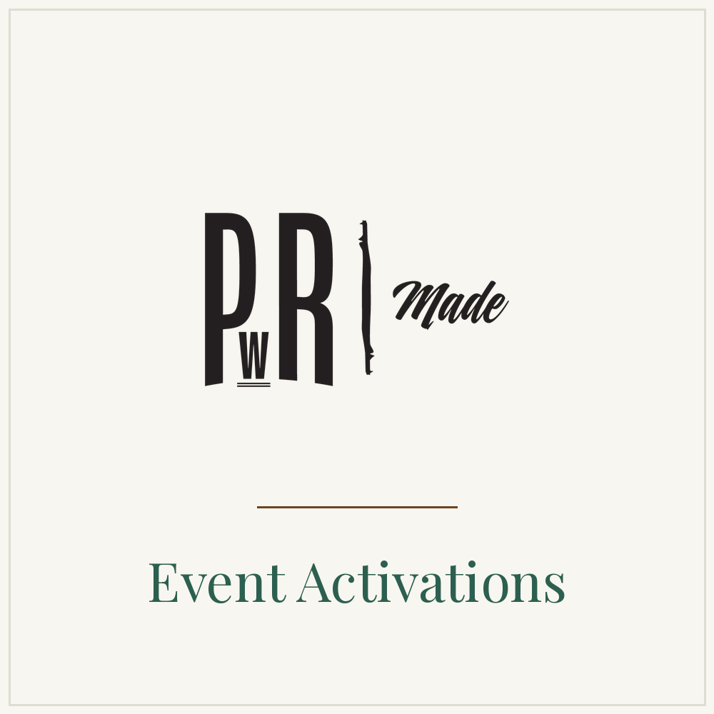 PRWMade Live Event Catalog