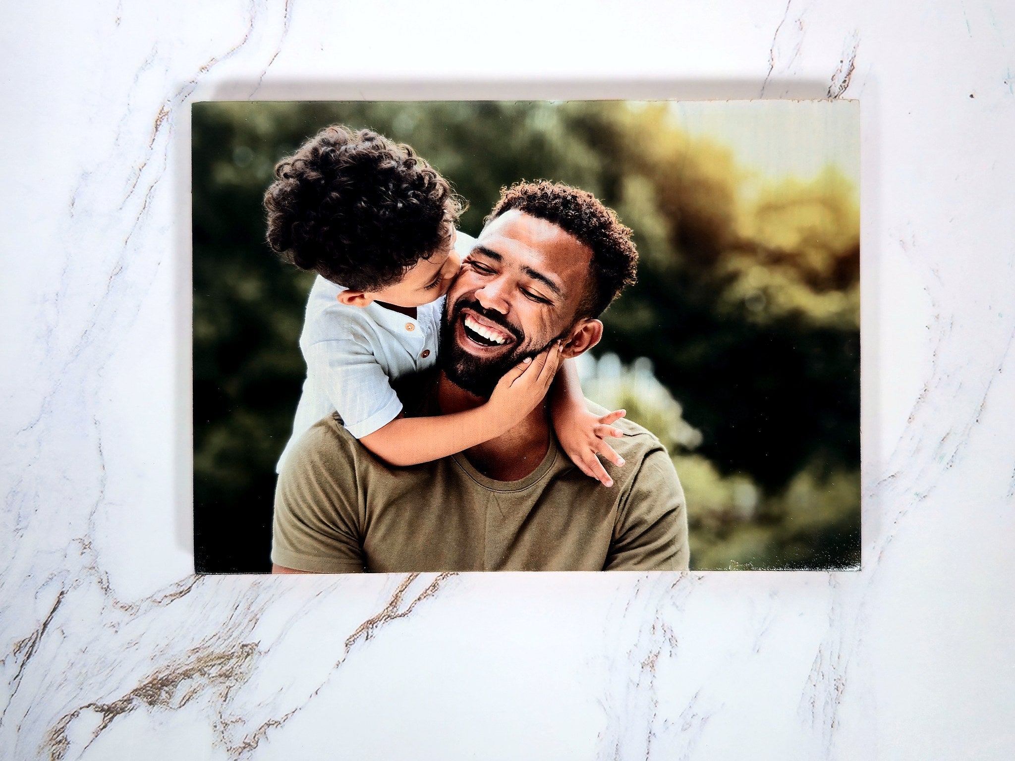 フォト 13x16.5 Custom Photo Print on Wood | PRWMade
