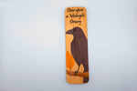 Once upon midnight bookmark, handmade by PRWMade