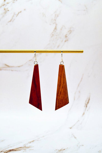 Angled Drop Earrings - PRW Made - 