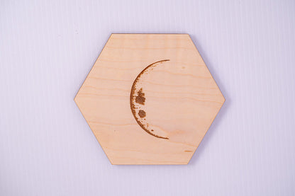 Moon Phase Coaster - PRW Made - Coaster