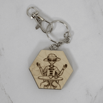 Wood Keychain | Area 51 - PRW Made - Keychains