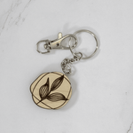 Wood Keychain | Small Organic - PRW Made - Keychains