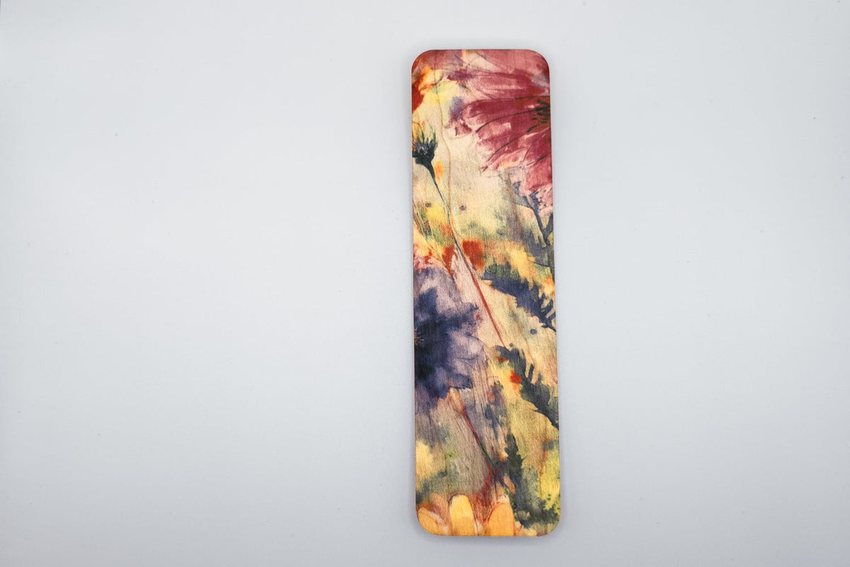 Wooden Bookmark | Pastel Flowers - PRW Made - Bookmarks