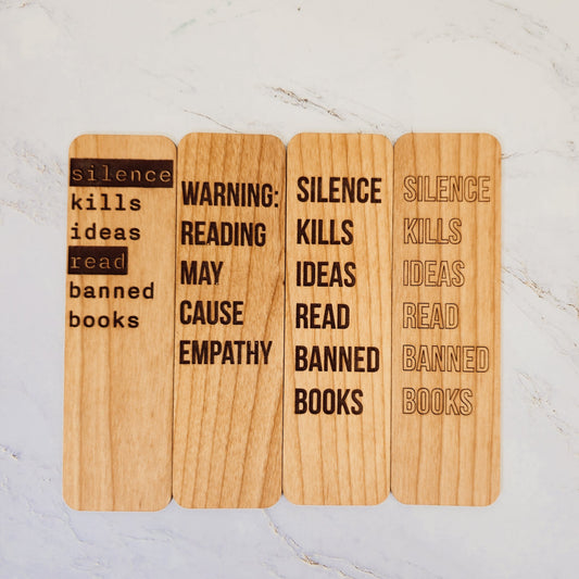 Wooden bookmark - Reading is good for you - PRW Made - Bookmark